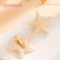 Starfish Hairpins Vintage Seashell Hairpin Set Stylish Anti-slip Stainless Side Clips for Women's Hair Lightweight Exquisite Hair Accessories Sweet Hair Clips. 
