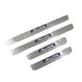 Stainless Steel LED Lighted Door Sills Blue - Allion. 