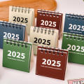 6.5*3.5*7.5cm Mini Calendar Unique Paper Desktop Calendar Portable Calendar for Office Home Students Planners Gifting. 