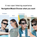 Fashion polarized wireless headset sound eyewear Audio Bluetooth sunglasses earphone smart glasses.