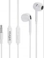 Infinix Earphone Model XH01 1200mm White Wired Earphone.