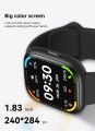ZZYSMART 1.83 Inch IDW26 Smart Watches For Men Women Bluetooth Call Smartwatch Build-in Alexa 5ATM IP68 Waterproof Heart Rate. 