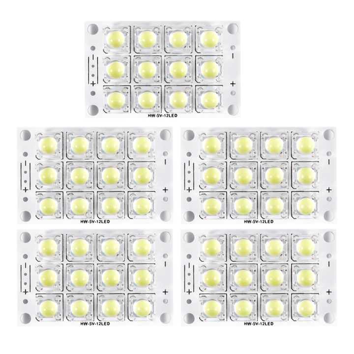 5X%20DC%203V%205V%2012%20LED%20Super%20Bright%20White%20Piranha%20LED%20Circuit%20Board%20LED%20Lights%20Light%20Yacht%20-%20Image%202