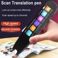 Scan Reader Pen, OCR Digital Pen Reader, Text to Speech Reading Pen, Voice Translator Machine 131 Language Translator Easy Install Easy to Use. 