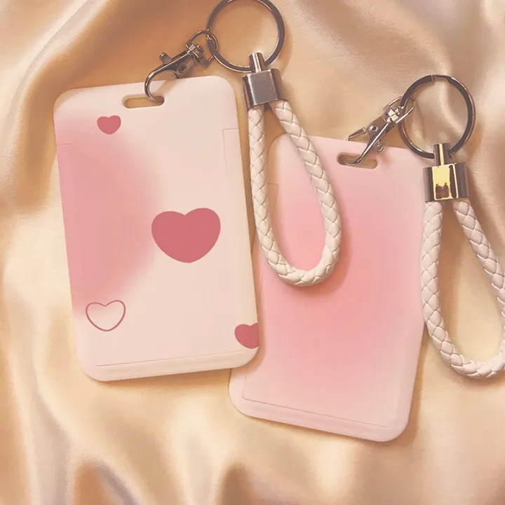 Cute%20Pink%20Love%20Credit%20Card%20Holders%20Keychain%20Bank%20ID%20Holders%20Badge%20Card%20Cover%20Case%20Business%20Card%20Holder%20Student%20Supplies%20-%20Image%204