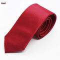 Red Men Premium Cotton Silk Neck Tie.