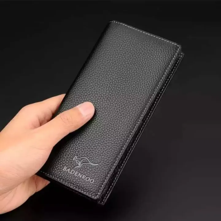 Black%20High%20quality%20Leather%20Long%20wallet%20For%20Men%20-%20Image%202
