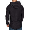 elegantstunning Men Casual Hoodie Fashion Solid Color Long Sleeves Hooded Sweatshirt Breathable Slim Fit Pullover Sweater. 