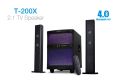 F&D T-200X 70W 2.1 Bluetooth Soundbar Cum Tower Speaker. 