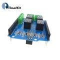 【Mary DAI Store】4 channel relay shield module, Four channel relay control relay expansion board for arduino UNO R3 2560. 