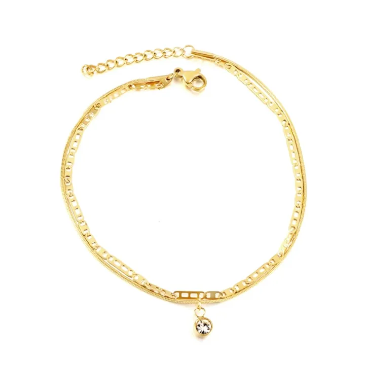 ASON%20Double%20Layers%20Anklet%20White%20Shell%20Butterfly%20Charm%20Anklets%20On%20Leg%20For%20Women%20Beach%20Accessories%20Stainless%20Steel%20Jewelry%20-%20Image%204