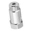 M18X1.5 Oxygen O2 Sensor Adapter Converter Car CEL SES DTC Fix Check Engine Light Eliminator O2 Extender Spacer.