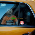 30 pcs x 3.8cm Round No Smoking Sticker No Smoke Warning Logo Sign Stickers.
