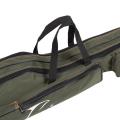 Free Sports Portable Folding Fishing Rod Carrier Canvas Fishing Pole Tools Storage Bag Case Fishing Gear Tackle. 