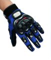 Pro Bike Leather Full Finger Hand Gloves For Bikers- Multi colors.