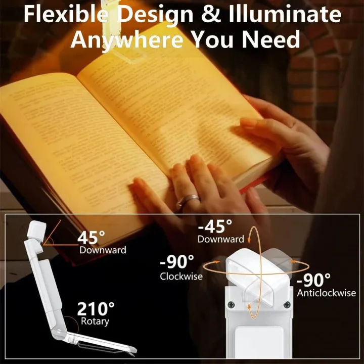 LED%20Book%20Light%20USB%20Rechargeable%20Reading%20Light%20Eye%20Protection%20Night%20Lamp%203%20Colors%205-Level%20Brightness%20Portable%20Clip%20Bookmark%20Lamp%20-%20Image%204