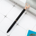 Cute gem ballpoint pen crystal glass diamond metal ballpoint beautiful gift pen. 