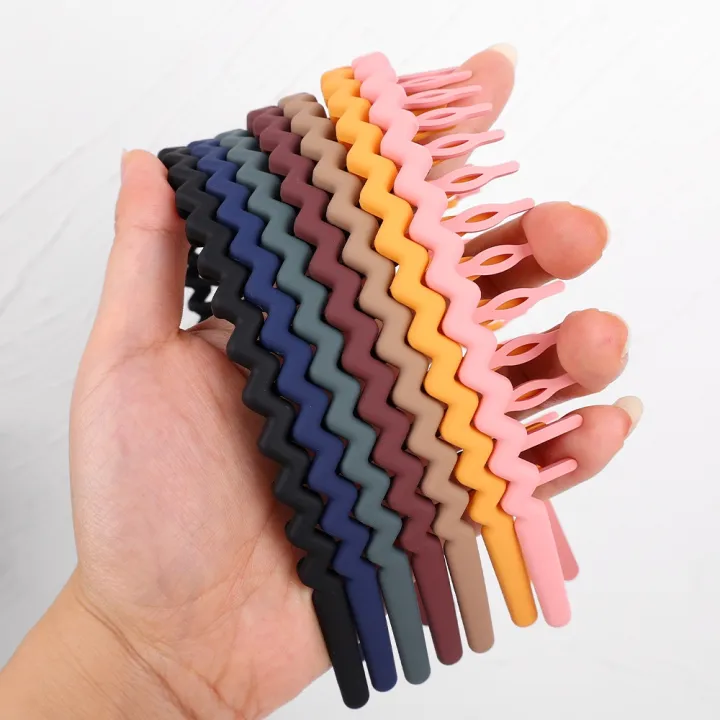 Women%20Solid%20Color%20Simple%20Headbands%20-%20%20Girls%20Elegant%20%20Korean%20Non-slip%20Elastic%20Hair%20Hoop%20-%20Ladies%20Face%20Washing%20Makeup%20Hairbands%20-%20Image%208