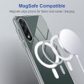 For OnePlus Nord 5 MagSafe Compatible Shockproof Transparent Slim Fit Wireless Charging supported Frosted Border Phone Back Case Mobile Cover-EGL.