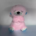 Cross-border independent sealed Internet celebrities will breathe and glow Stitch to soothe plush toys and babies sleep and play.