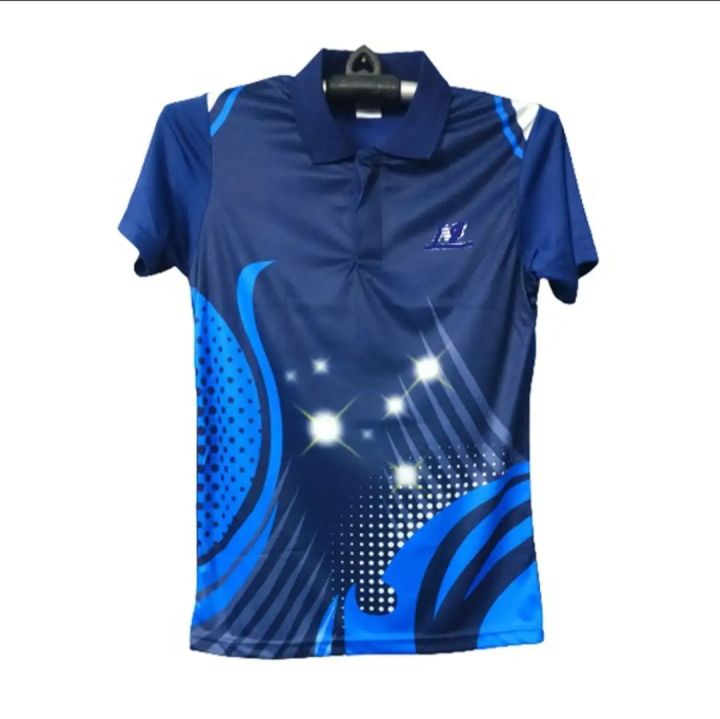 Short Sleeve Collar Jersey, Sports Jersey