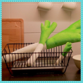 42cm New Hatsune Miku Cosplay Chinese Green Onion Shallot Scallion Short Plush Stuffed Toys Dance Props Animation Kid Girl Gifts. 