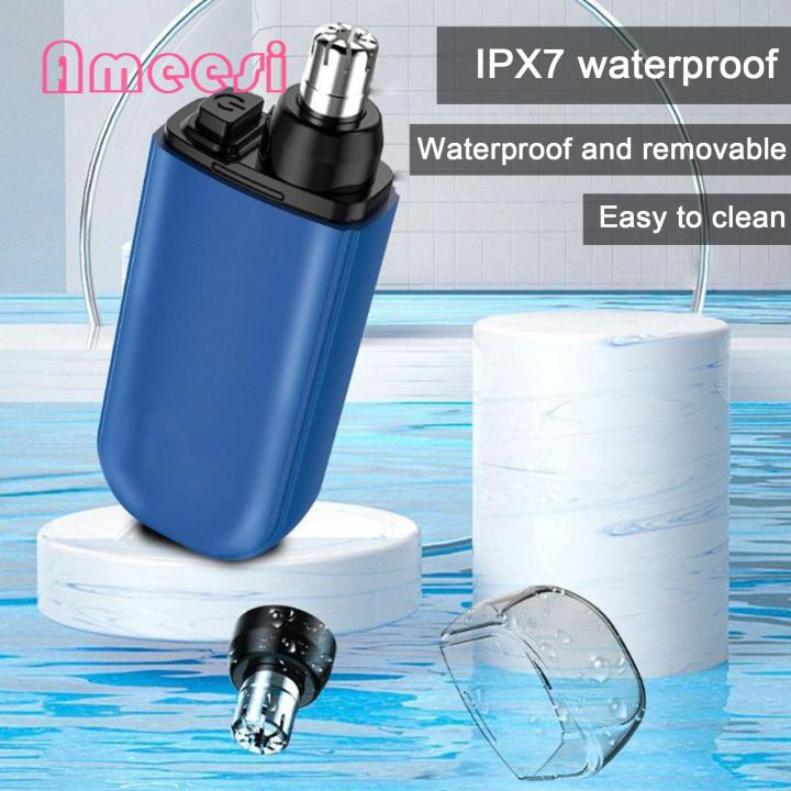 360%C2%B0%20Clean%20Nose%20Trimmer%20Portable%20Usb%20Nose%20Hair%20Trimmer%20for%20Men%20Women%20Painless%20Precision%20Tool%20with%20Waterproof%20Design%20Dust%20Protection%20Cap%20Fast%20Charging%20Hair%20Clipper%20for%20Facial%20Grooming%207000%20Rpm%20-%20Image%205