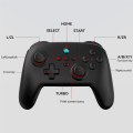 Z02 Gamepad for Bluetooth Hall Joystick Somatosensory Continuous Hair Vibration for Android IOS Switch Gamepad Replacement Accessories White.