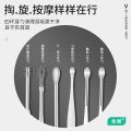 6pcs Stainless Steel Ear Pick Cleaner Ear wax Remover with Storage Box Year Cleaner Set Leather Case With Stainless Steel. 