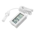 Mini Digital LCD Digital Thermometer Hygrometer Fridge Freezer Temperature Humidity Meter with Requires Battery. 