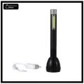 Long Range High Power Led Torch Light With Battery Charging Indicator - Illuminate Your Path With This Powerful Torch Light. 