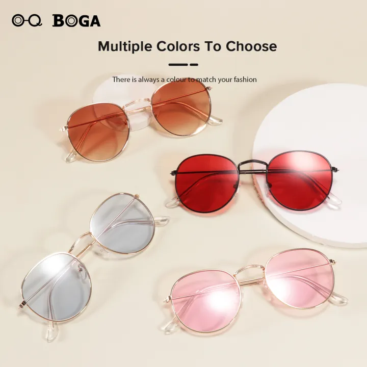OQ%20BOGA%2025%20Colors%20Fashion%20Outdoor%20Anti%20UV%20Sunglasses%20Women%20Men%20Eye%20Protection%20Metal%20Oval%20Frame%20Sun%20Glasses%20UV400%20-%20Image%204