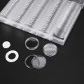 30 mm Coin Capsules Ps Round Coin Holder Case and 6 Sizes (19/20/22.25/25/27/30mm) Protect Gasket. 