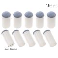 10Pcs/pack New Slip-on Billiards Cue Tips 9/10/11/12/13mm Replacement Cover Tip Protector Plastic Snooker Accessories Pool Cue Stick Snooker. 