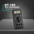 DT-182 Digital Mini Multimeter DC/Voltage Current Meter Handheld Pocket Voltmeter Ammeter Diode Triode Tester Multitester. 