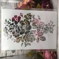 Stencil for Wall & Fashion Painting Template 10 by 8 inch.. 