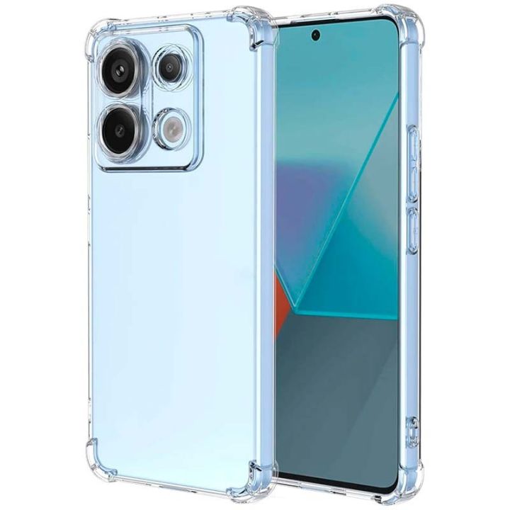 For Xiaomi Redmi Note 13 4g Transparent Soft Tpu Back Case