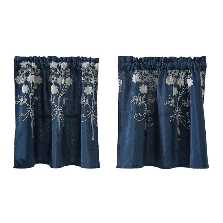1%20Panel%20Floral%20Blackout%20Half%20Window%20Covering%20Cafe%20Curtains%20Short%20Tier%20Curtains%20Drapes%20for%20Kitchen%20-%20Image%207