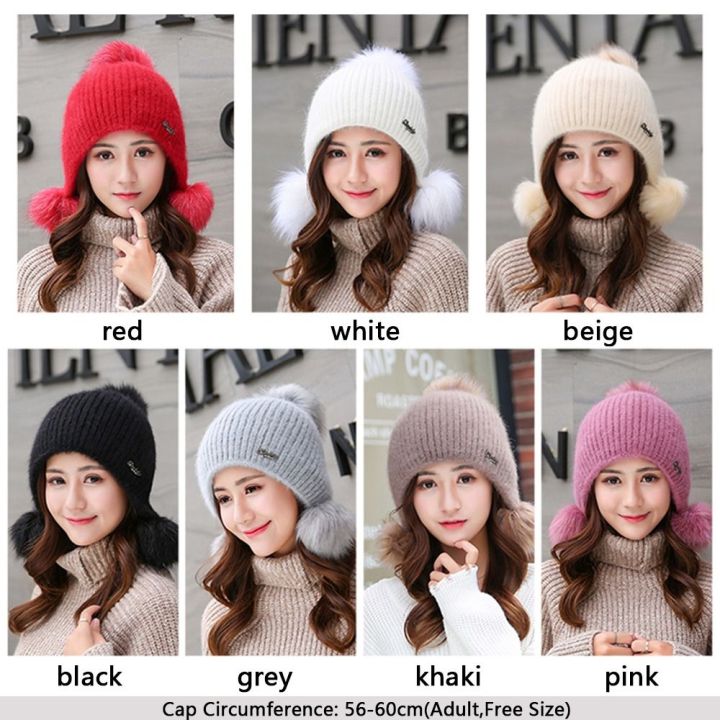Student%20Women%20Knit%20Hat%20Winter%20Warm%20Hairball%20Caps%20Plush%20Hats%20Beanies%20Wool%20Hat%20-%20Image%208