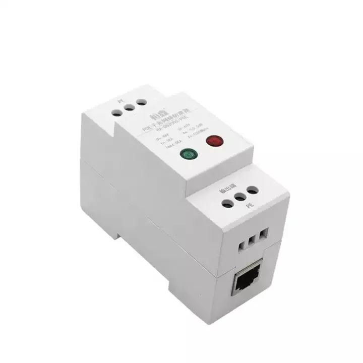 Gigabit%20Guide%20Rail%20POE%20Network%20Power%20Supply%202%20In%201%20Lightning%20Protection%20Arrest%20Surge%20Protector%20CCTV%20Camera%20Protective%20Device%20SPD%20-%20Image%202