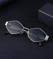 YOOSKE Irregular Metal Sunglasses Men Luxury Brand Designer Vintage Sun Glasses Women Small Frame Travel Eyewear Shades UV400.