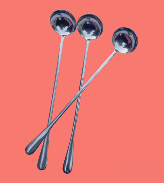 Steel%20Long%20handle%20Pickle%20Spoon%20Round%20Shape%20-1%20Pieces-23cm/9%20Inch%20-%20Image%203
