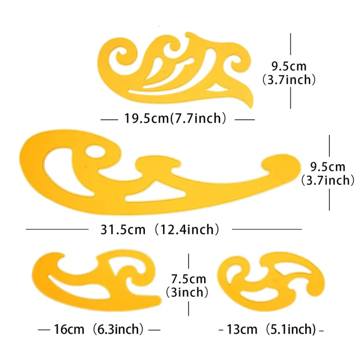 6%20Pieces%20French%20Curve%20and%20Template%20Ruler%20Set%20Drawing%20Template%20Tool%20Circle%20Templates%20for%20Personal%20Drawing%20and%20Drafting%20-%20Image%204