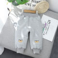 Baby Boy Fleece Cotton Pants Thickened Children Winter Wear Thick Pants Baby Toddler Autumn and Winter Warm Casual Pants Tide. 
