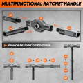 24 in 1 Multi Bit Ratchet Wrench Screwdriver Set With Magnetic Screwdriver Bits, Detachable T Ratchet Handle.