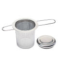 【original】 Stainless Steel Tea Infuser Silver Mesh Kitchen Accessories Safe Density Reusable Tea Strainer Herb Tea Tools Acces ANLAN.