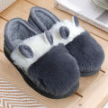 Sheep ear imitation rabbit hair, autumn winter wrapped root, indoor and outdoor home slippers, women's postpartum warm cotton shoes, snow boots.