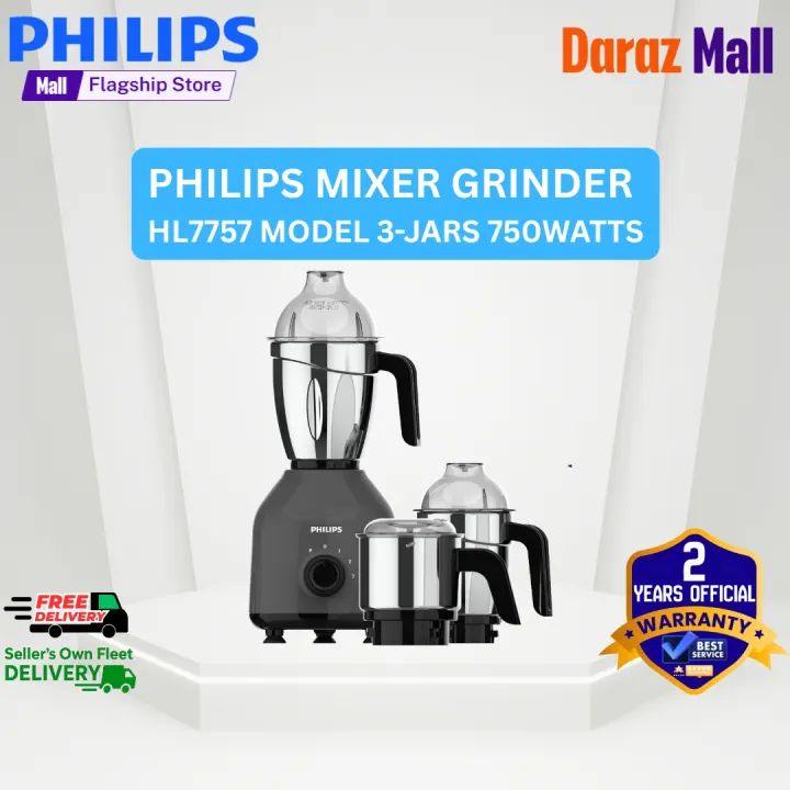 Philips%20Mixer%20Grinder%20HL7757/00%20%E2%80%93%20750%20Watts%20Powerful%20Turbo%20Motor-3%20Jars%20-%20Image%203