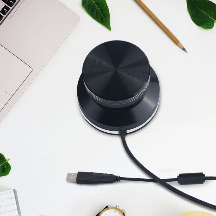 AIMOS%20USB%20Audio%20Volume%20Controller%20Knob,%20Volume%20Adjuster%20Rotary%20Computer%20Speaker%20Volume%20Control%20Switch%20For%20Win7/8/10/XP/Mac/Vista%20Android%20(Black)%20-%20Image%207