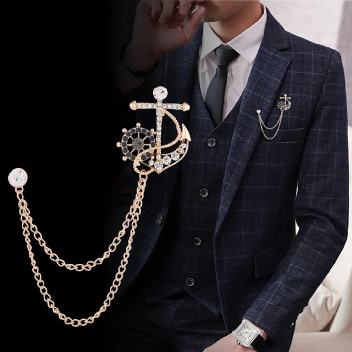 Naval%20Rudder%20Anchor%20Chain%20Brooch%20Men's%20Lapel%20Pin%20Metal%20Brooch%20Fashion%20Accessories%20-%20Image%202